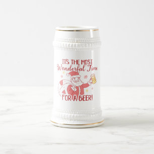 Die meiste wunderbare Zeit für ein Bier Sankt Bierglas