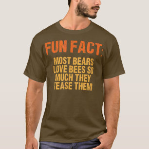 Die meisten Bären Liebe Bienen so viel lustige Tie T-Shirt