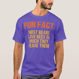 Die meisten Bären Liebe Bienen so viel lustige Tie T-Shirt