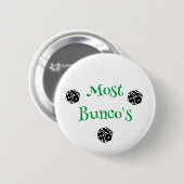 Die meisten Bunco Button (Vorne & Hinten)