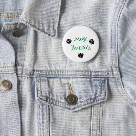 Die meisten Bunco Button (Beispiel)