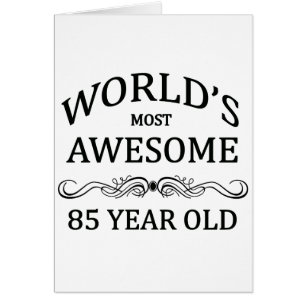 Die meisten der Welt 85 Jährige