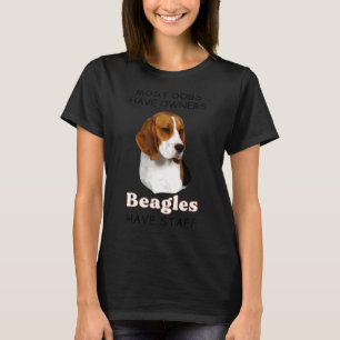 Die meisten Hunde haben Besitzer Beagles haben Per T-Shirt