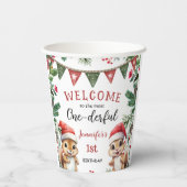 Die meisten ONEderful | Eichhörnchen Weihnachten 1 Pappbecher (Rückseite)