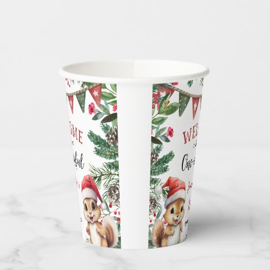 Die meisten ONEderful | Eichhörnchen Weihnachten 1 Pappbecher (Links)