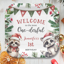 Die meisten ONEderful | Raccoon Christmas 1. Gebur