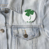 Die meisten Patricks hatten Pech-Klee Button (Beispiel)