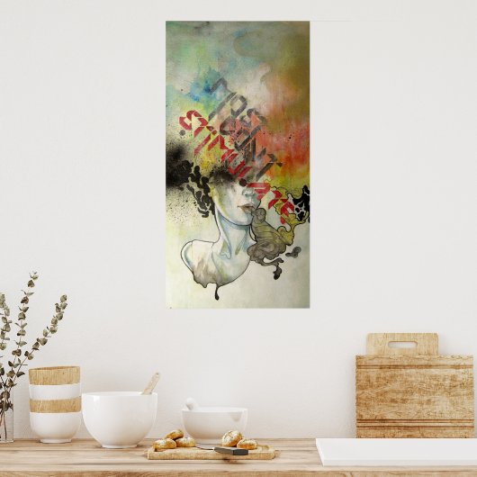 Die meisten stimulieren nicht poster (Küche)