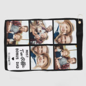 Die meisten T-Shirt-Riffic BONUS VATER 5 Foto Vate Golfhandtuch (Horizontal)