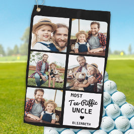Die meisten T-Shirt-Riffic UNCLE Custom 5 Foto Vat Golfhandtuch