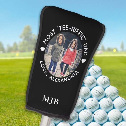 Die meisten T-SHIRT RIFFIC Vater - Custom Foto Clu Golf Headcover