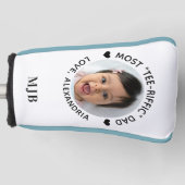 Die meisten T-SHIRT RIFFIC Vater - Golfer Custom F Golf Headcover (Vorderseite)