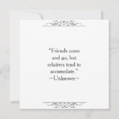 Die meisten Wiedersehen-Prämien für die Teilnehmer Einladung (Rückseite)