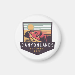 Die Meisterwerke der Natur im Canyonlands-National Magnet