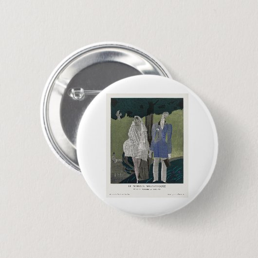 Die melancholische Ehe, Modes von Charles Martin Button (Vorne & Hinten)