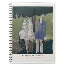 Die melancholische Ehe, Modes von Charles Martin Notizblock