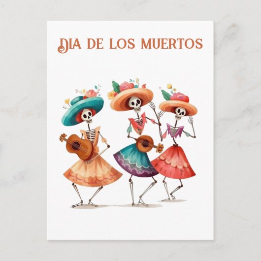 Die Melodie der Tanztoten, Brauch Postkarte (Vorderseite)