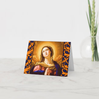 Die Memorare-Grußkarte Karte