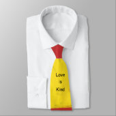 Die Men-Krawatte mit Text Liebe Design. Krawatte (Gebunden)