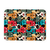 Die Menge an Katzen Magnet (Horizontal)
