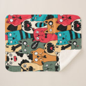 Die Menge an Katzen Sherpadecke (Vorderseite (Horizontal))