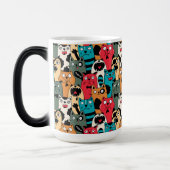 Die Menge an Katzen Verwandlungstasse (Links)