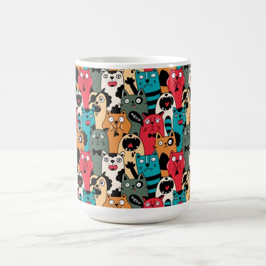 Die Menge an Katzen Verwandlungstasse (Zentrum)