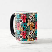 Die Menge an Katzen Verwandlungstasse (Vorderseite Links)