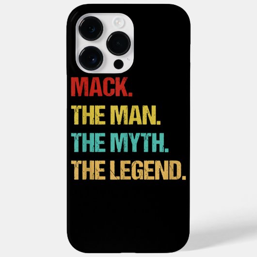 Die Menner mack den Mann, den Mythos, die Legende Case-Mate iPhone Hülle (Rückseite)