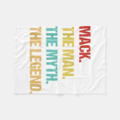 Die Menner mack den Mann, den Mythos, die Legende Fleecedecke (Vorderseite (Horizontal))