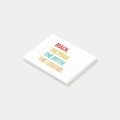 Die Menner mack den Mann, den Mythos, die Legende Post-it Klebezettel (angewinkelt)