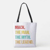 Die Menner mack den Mann, den Mythos, die Legende Tasche (Rückseite)