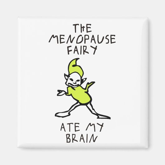Die Menopause Fairy Magnet (Vorne)