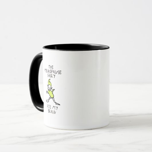 Die Menopause Fairy Tasse (Vorderseite Links)