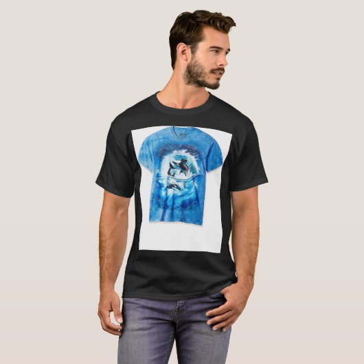Die Mens Orca Wave T-Shirt (Vorne ganz)