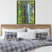 Die Menschen darin Leinwanddruck (Insitu (Schlafzimmer))
