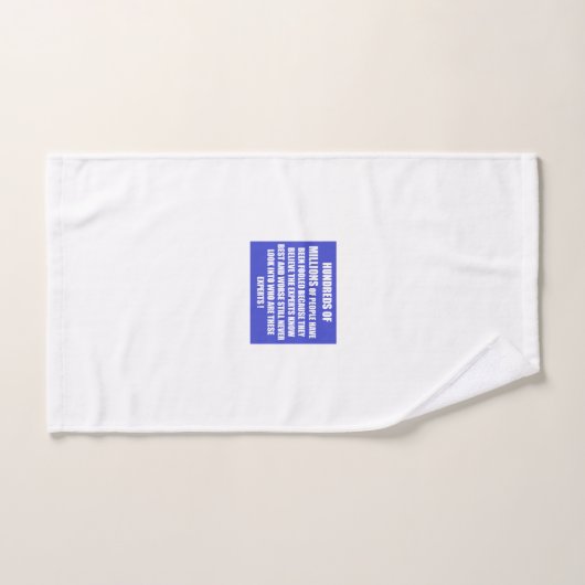 Die Menschen entscheiden sich für Lebensgedichte Badhandtuch Set (Handtuch)