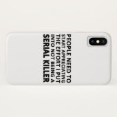 Die Menschen müssen anfangen zu schätzen Case-Mate iPhone Hülle (Rückseite (Horizontal))