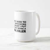 Die Menschen müssen anfangen zu schätzen Kaffeetasse (VorderseiteRechts)