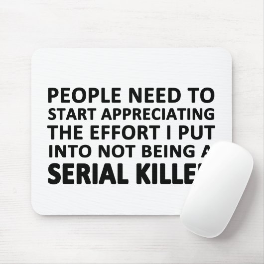 Die Menschen müssen anfangen zu schätzen Mousepad (Mit Mouse)