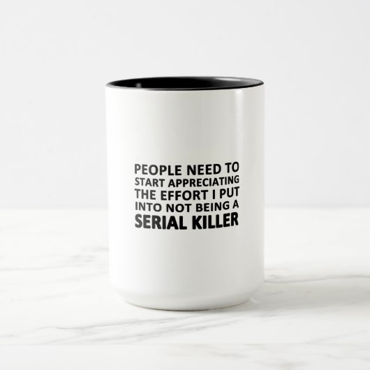 Die Menschen müssen anfangen zu schätzen Tasse (Zentrum)