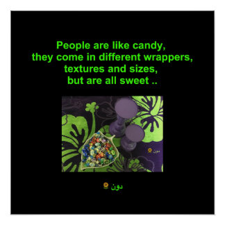 DIE MENSCHEN SIND WIE KANDY POSTER