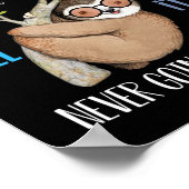 Die Menschen sollten ernsthaft aufhören, von mir z Poster (Ecke)