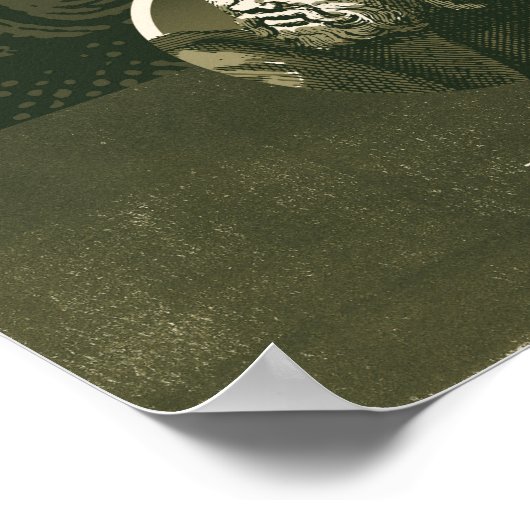 Die Menschen werden nicht von Dingen gestört, sond Poster (Ecke)