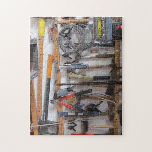 Die Menschenhöhle - Werkzeuge! Puzzle (Vertikal)