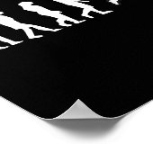 Die menschliche Evolution endet mit der Kickbewegu Poster (Ecke)