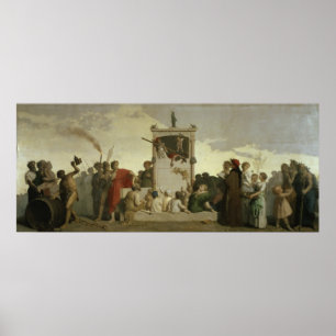 Die menschliche Komödie, c.1852 Poster