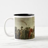 Die menschliche Komödie, c.1852 Zweifarbige Tasse (Links)