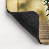Die menschliche Wirbelsäule Mousepad (Ecke)