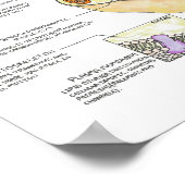 Die menschliche Zelle Poster (Ecke)